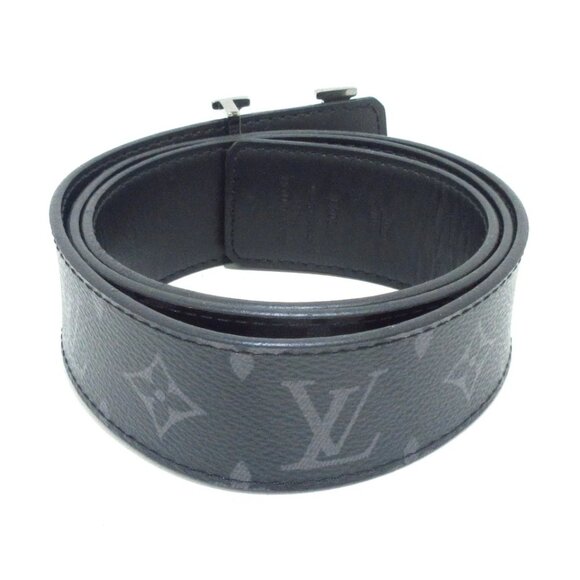 LOUIS VUITTON Ceinture LV Initials Black Gray - Belt 362-071925 - Picture 2 of 5